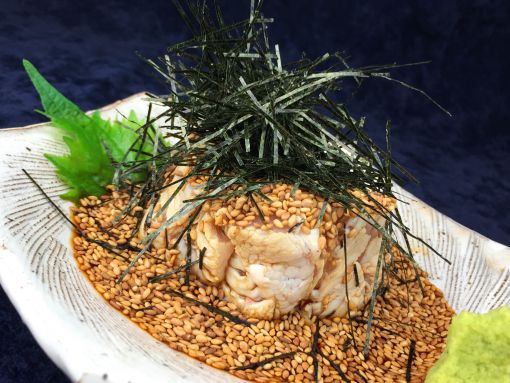 胡麻だくとりわさ 